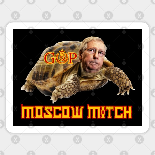 Moscow Mitch Sticker by skittlemypony